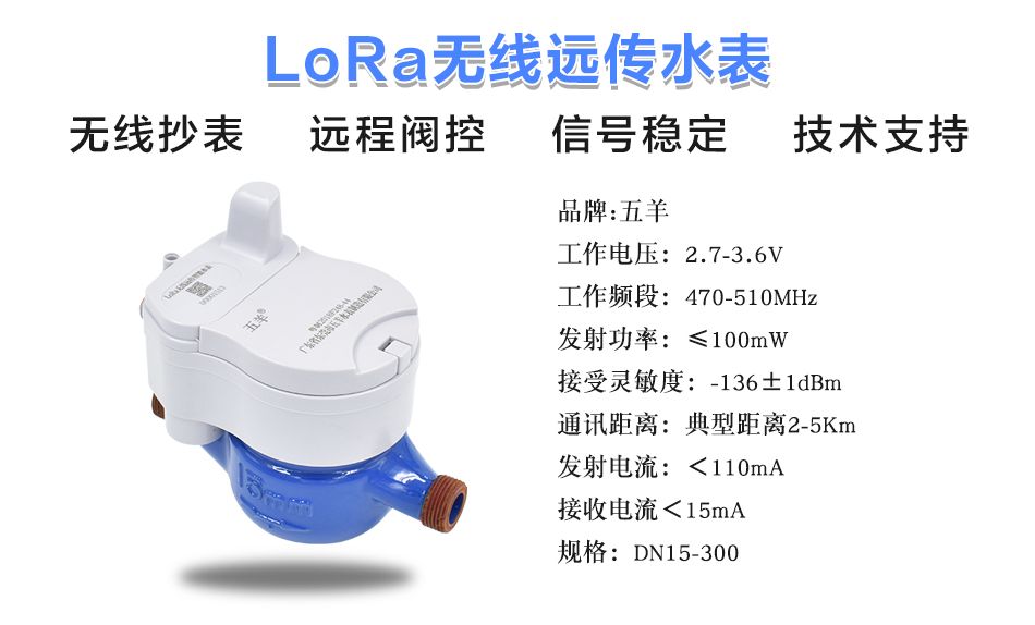 LoRa水表参数